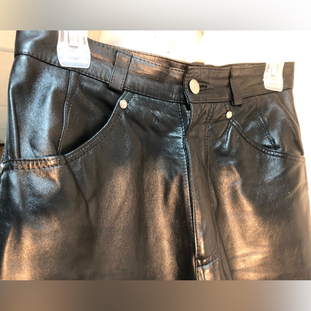 Leather pants unisex